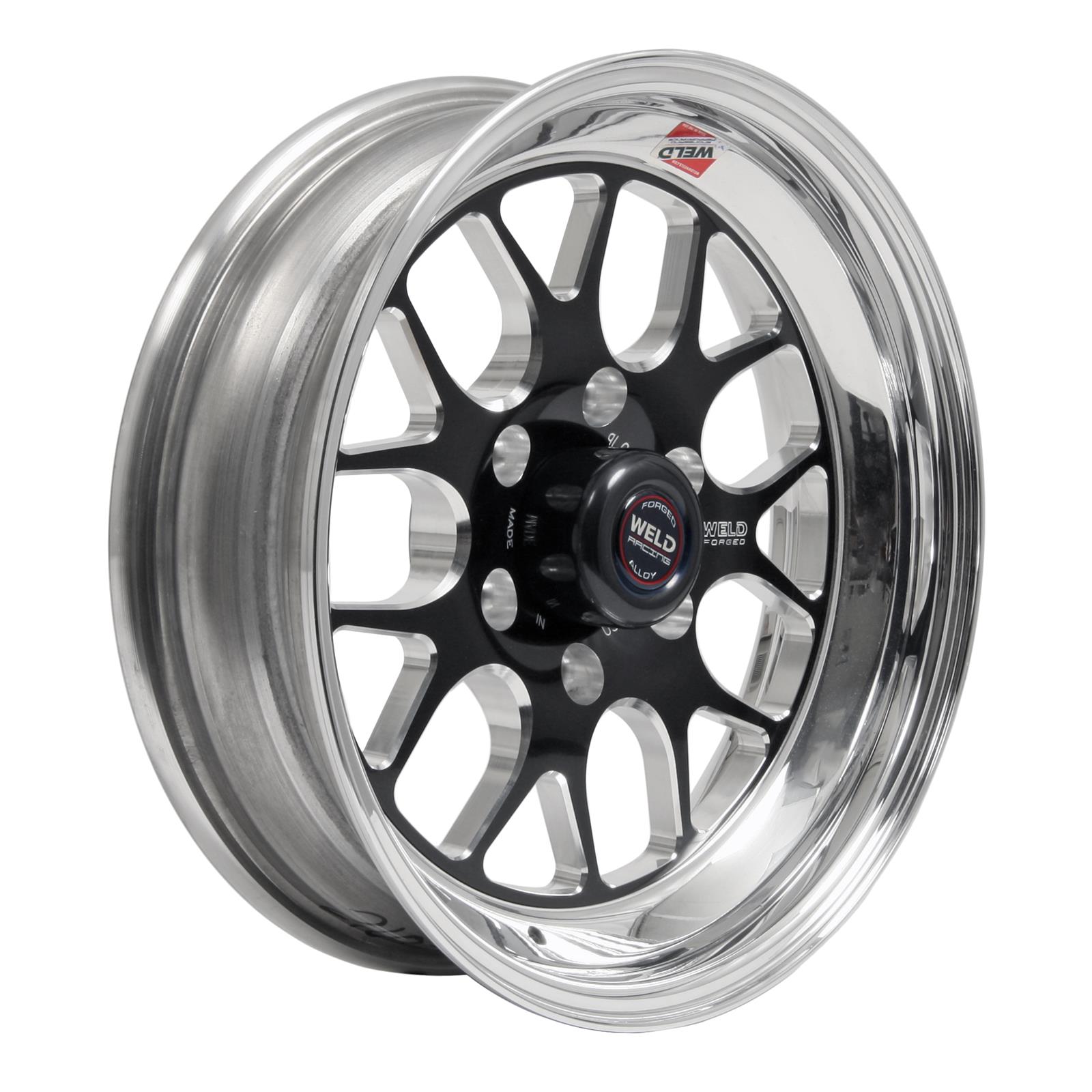 Weld Racing RT-S S77 HD Forged Aluminum Black Anodized Wheels 77LB7050E16A