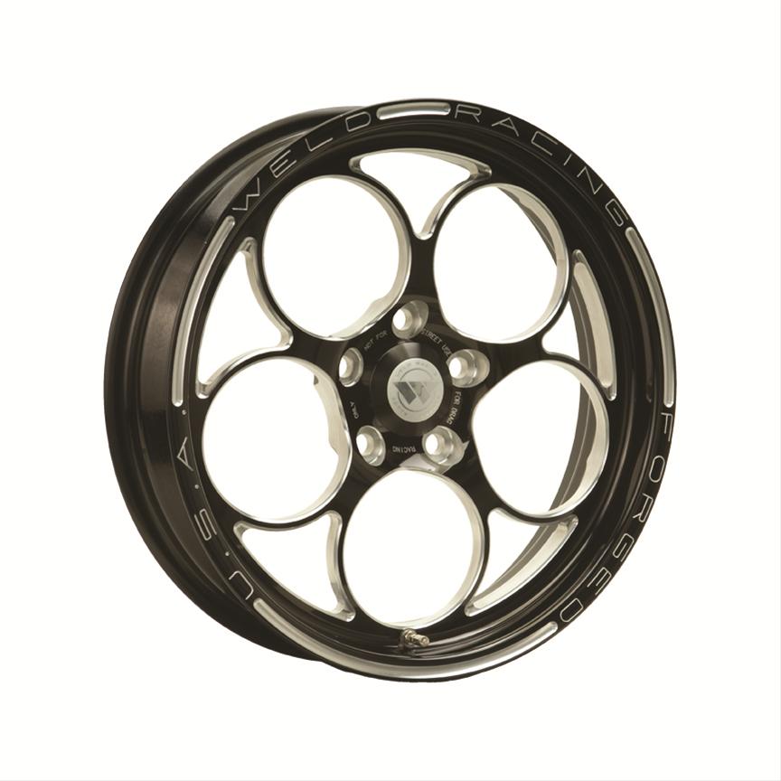 Weld Racing Magnum Drag 2.0 Black Anodized Wheels 86B-1704274