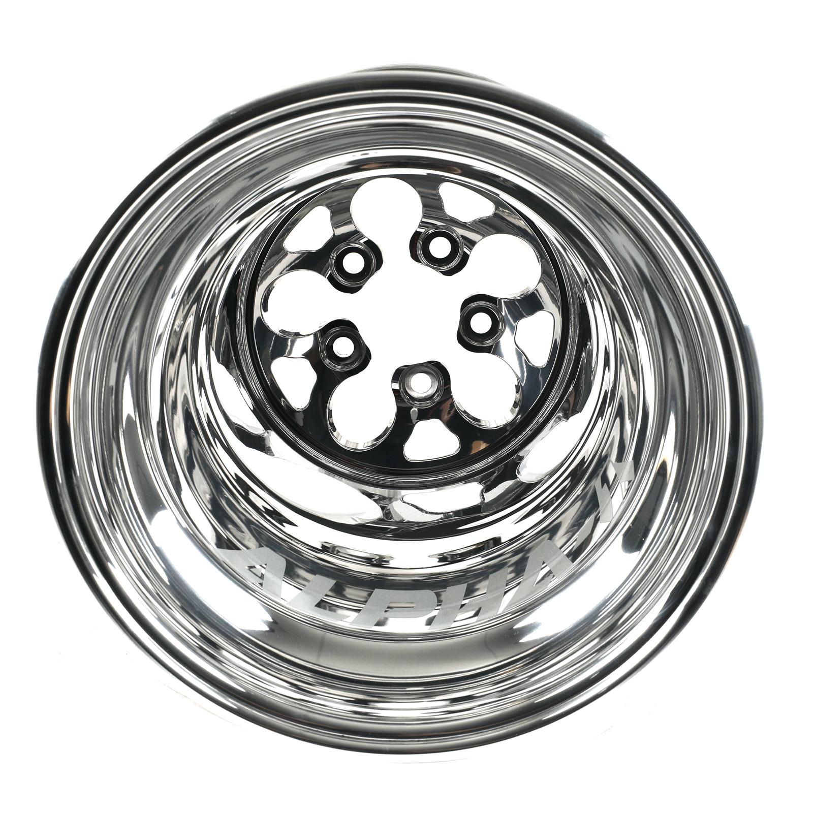 Weld Racing Polished Alpha-1 Double Beadlock Wheels 83P-515414