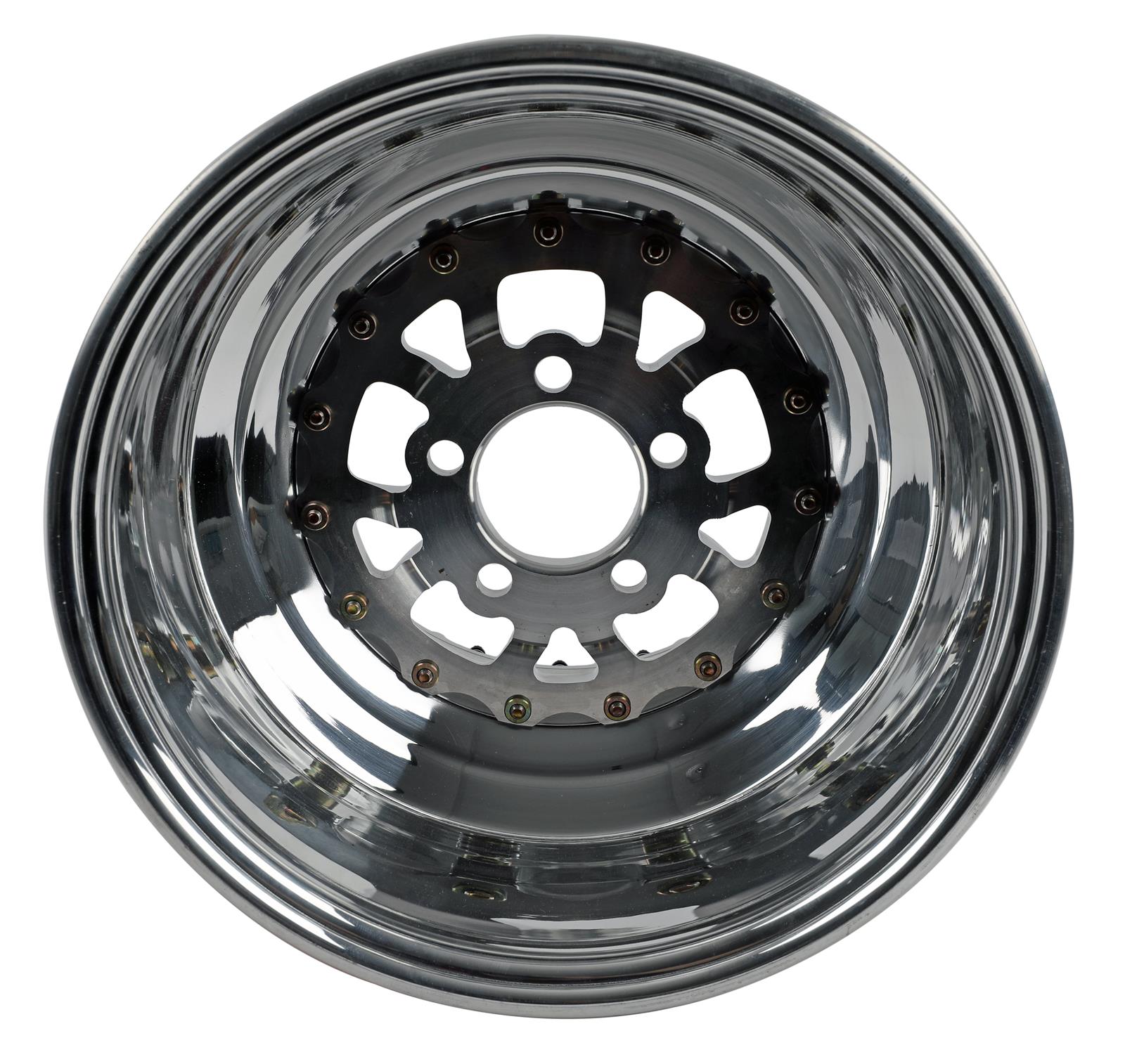 Weld Racing V-Series Polished Mickey Thompson Beadlock Wheels 84P512210G