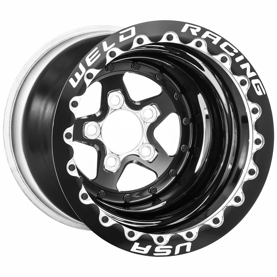 Weld Racing AlumaStar 2.0 Black Mickey Thompson Beadlock Wheels 88B508206F
