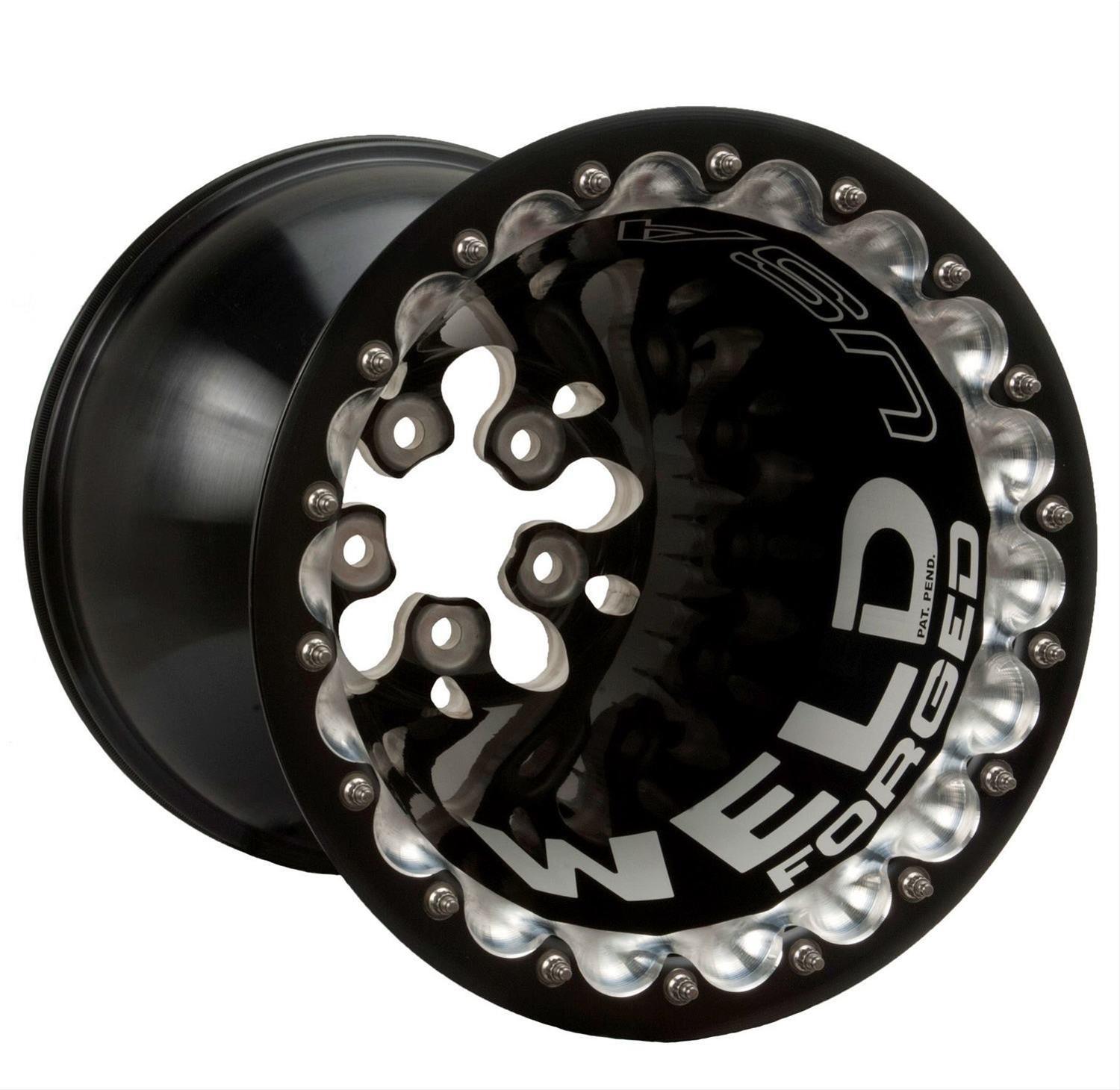 Weld Racing Delta-1 Black Anodized Wheels D1BPS616B4DB