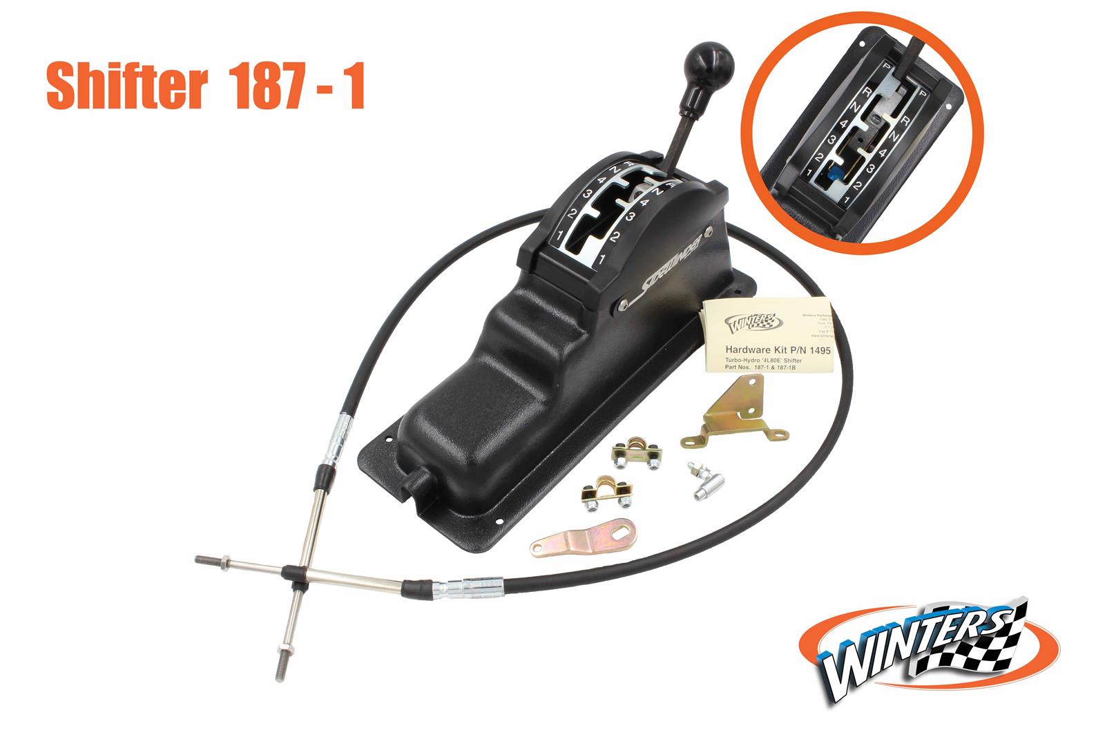 Winters Sidewinder Standard Automatic Shifters 187-1